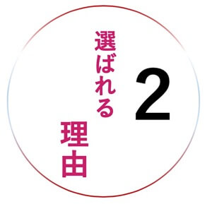 選ばれる理由２