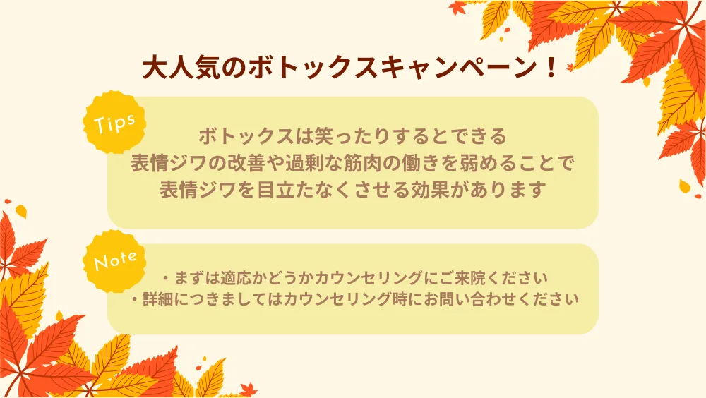 ボトックス概要
